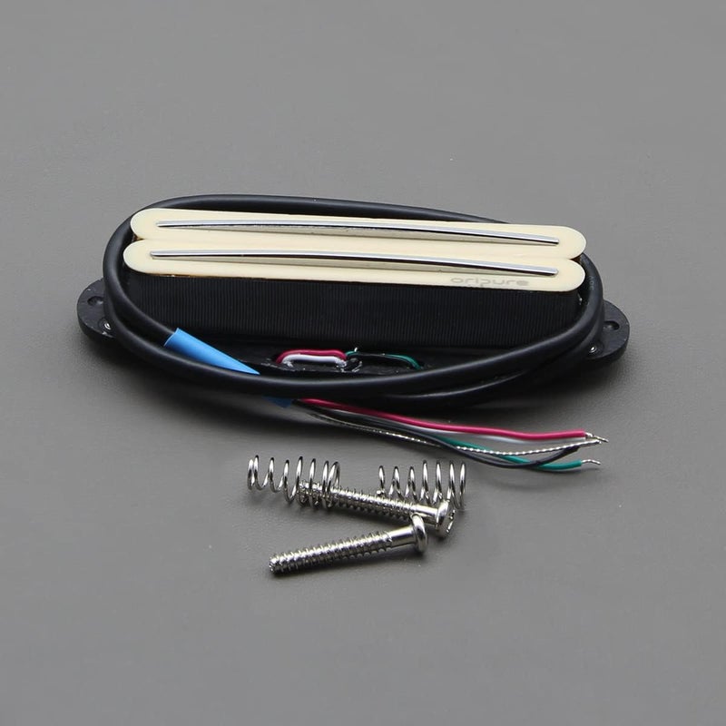 OriPure بيك أب مزدوج ساخن بحجم سلك مفرد Alnico5 8.9K مناسب لآلة الجيتار الكهربائية ST/SQ، كريمي - Image 2